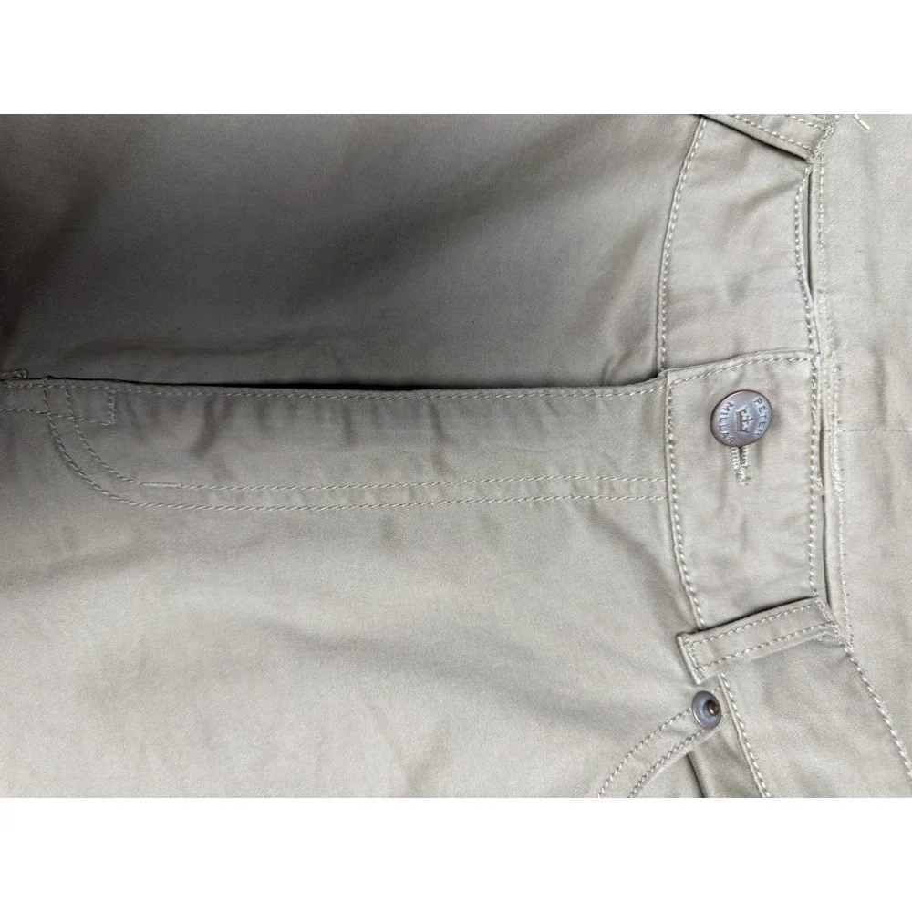 Peter Millar Pants Mens 36x32 Tan Chino Stretch 5 Pocket Regular Fit Casual